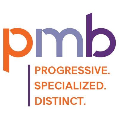 PMB. Progressive. Specialized. Distinct.