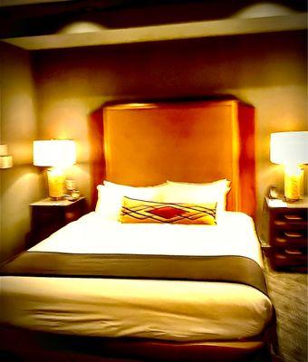 The exquisite bed conducive to many hours of luxurious rest!