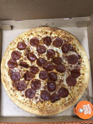 Perfect Pepperoni Pizza