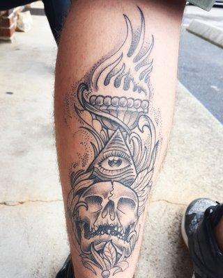 Healed original art by Chris "Heritech" Martinez