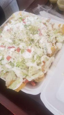 Chicken nachos