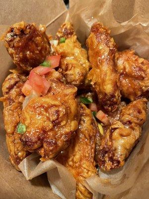 Honey bee chicken wings