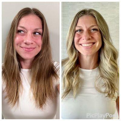 Before and after, full highlights for my guest, Joanne