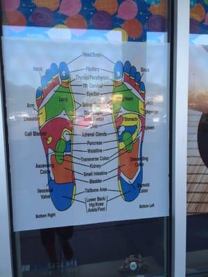 They also do reflexology