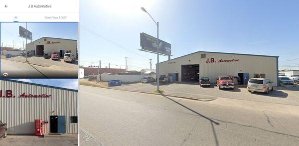 J.B. Automotive street view.