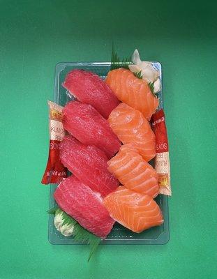 Sashimi nigiri 8pc $12.99