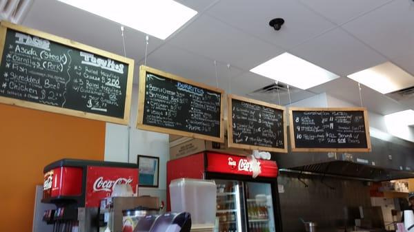 Menu boards