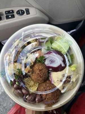 Mediterranean Bowl with Falafel