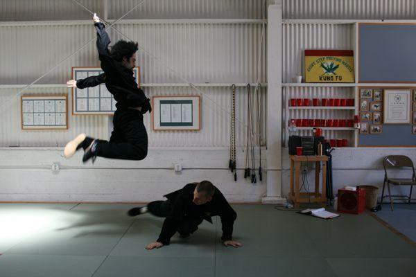 Mantis Kung Fu Shifu's as they train