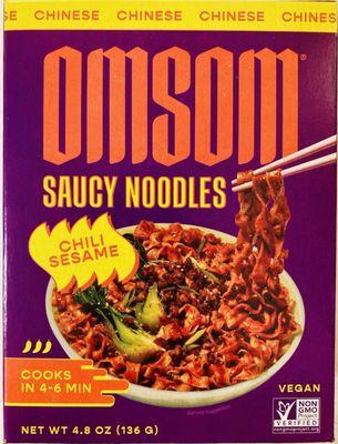 Omsom® Chinese Chili Sesame Saucy Noodles