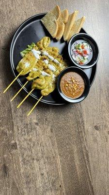 Chicken Satay Skewer 4 pcs