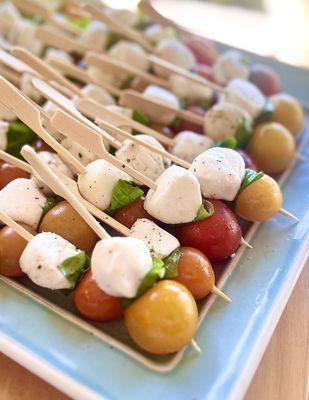 Tomato Basil Skewers