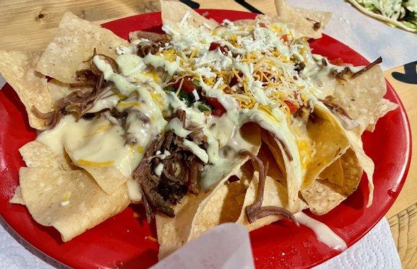 Shredded Brisket Nachos