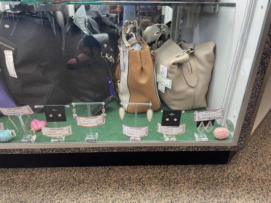 Don't forget to check out our Jewelry cases... full of designer bags and jewelry ‼