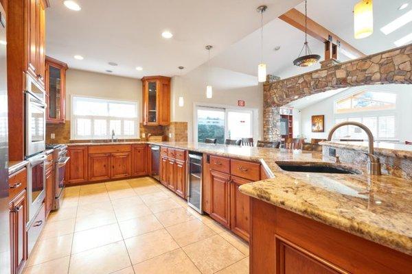 Kitchen Area in California's Authentic Rehabilitation Center - Gratitude Lodge