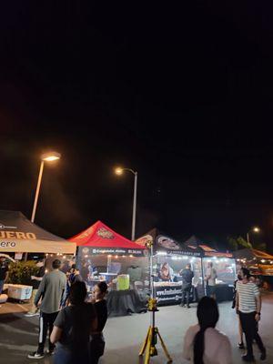 Food Vendors during Foodie Thursdays