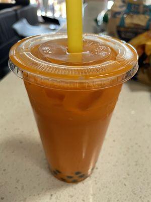 Thai boba tea