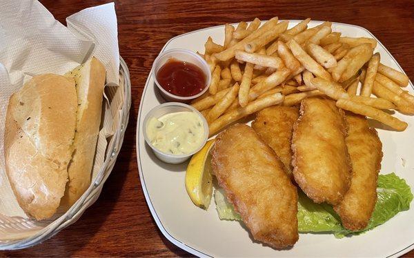 4 piece Fish & Chips