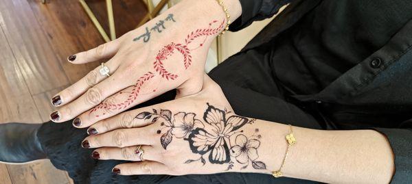 Henna design