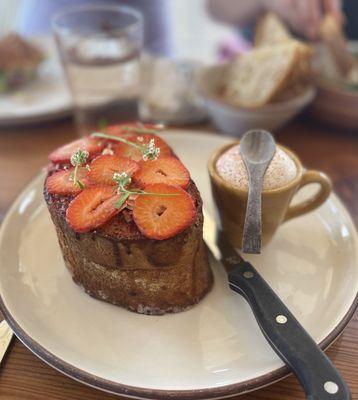 Spanish french toast--huge!