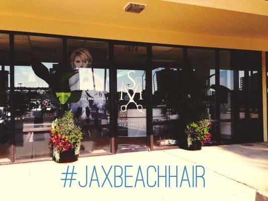 Susan Merrick's store front #jaxbeachhair