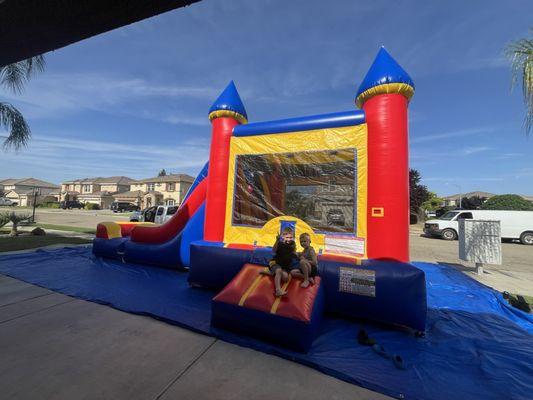 Newest bounce house slide combo