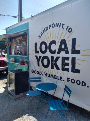 The previous and fish location was a Food Truck, but the location is now at cedar street bridge.