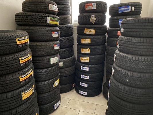 New tires any brand any size