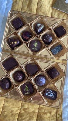 16 piece chocolate assortment