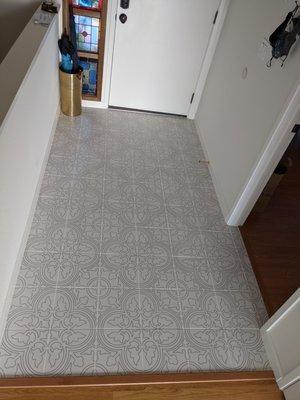 Entry tile - AFTER