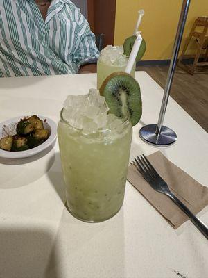 Kiwi Paloma! Spicy cucumbers.