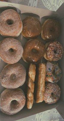 A dozen donuts