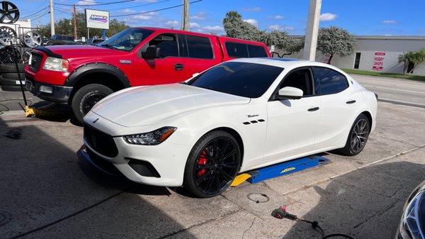 New rims for the New Maserati!