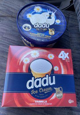 Some of the best ice cream around! These are the versions that are imported from Lithuania