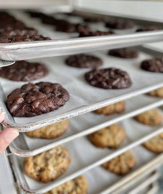 Warm, homemade cookies