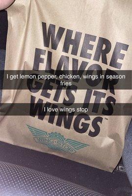 Lemon pepper wings