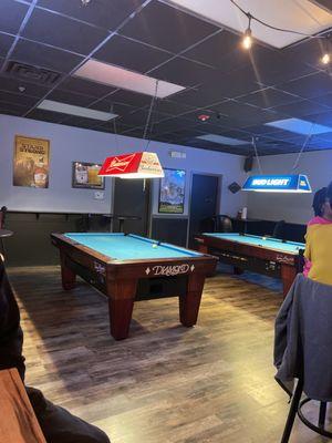 Pool tables