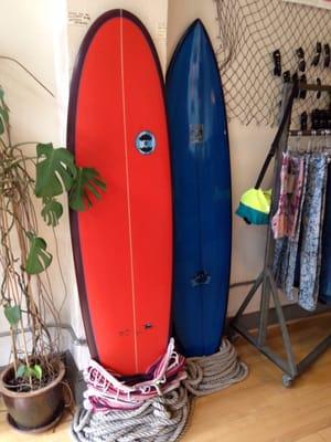 Surfboards.