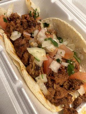 Adovada taco