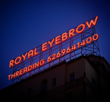 Royal Eyebrow Threadind