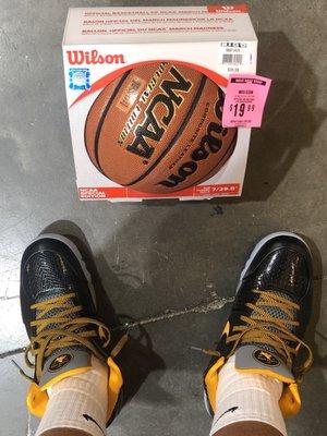 Got me that WILSON basketball $19.99 on sale. #BALLUP *3/3/2020