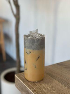 Iced Black Sesame Oat Latte