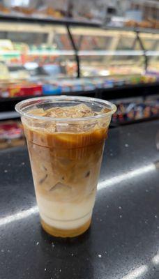 Huge variety of iced and hot coffees