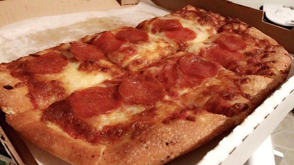 Deep dish pepperoni power!