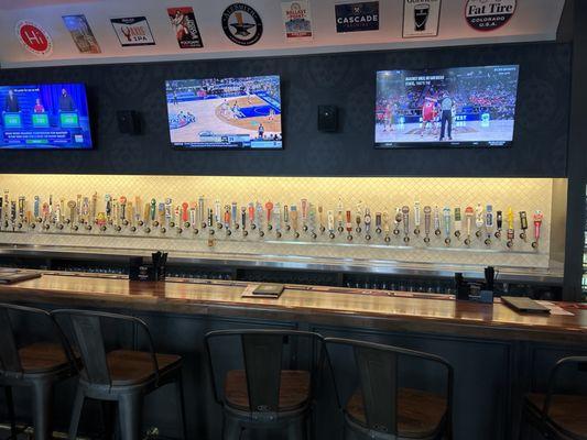 Wall of beer