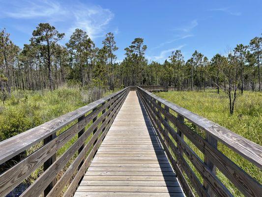 boardwalks and paved trails to walk, run or ride and see wildlife too.