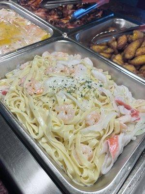 Seafood Alfredo