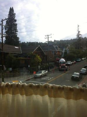 View from above Peets.