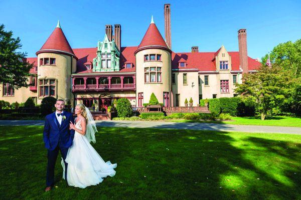 The hall's stunning architecture makes for the most incredible backdrop.