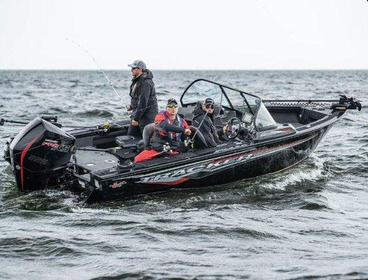 Fish will fear your name with a new TRACKER boat.